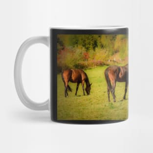 Horses in Mabou Mug